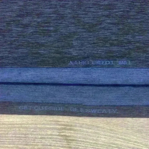 Lululemon Metal Vent Tech Short Sleeve Shirt Mens Sz XXL Navy Blue Athleisure - Picture 2 of 10